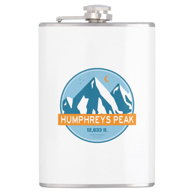 Humphreys Peak Arizona Flachmann (Vorderseite)