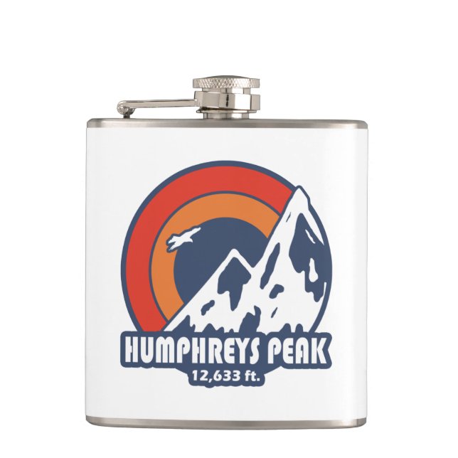 Humphreys Peak Arizona Flachmann (Vorderseite)