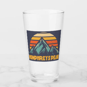 Humphreys Peak Arizona Retro Türkis Glas