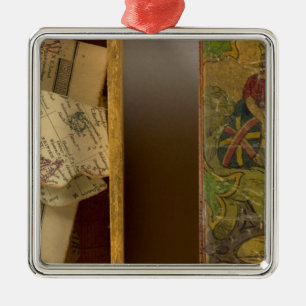 Humphries zergliederte Weltkarte Ornament Aus Metall