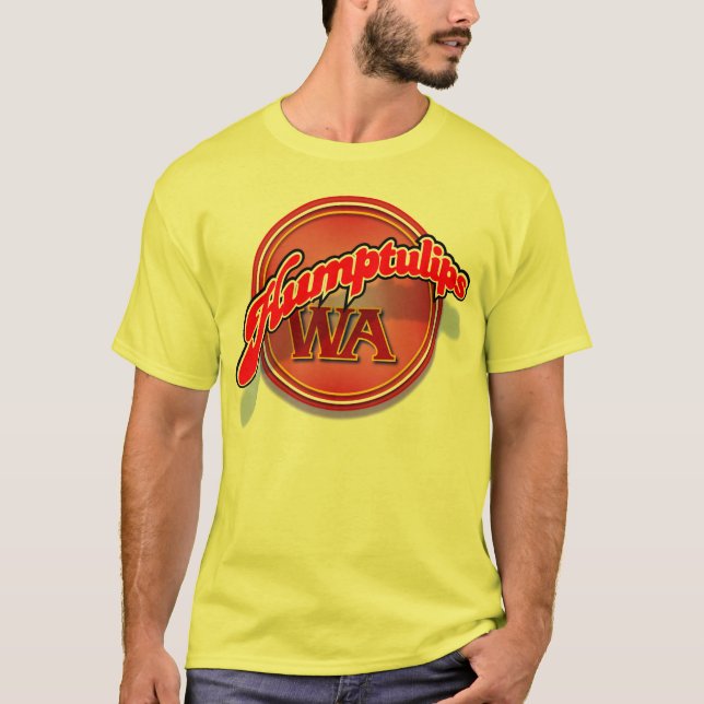 Humptulips WA Swoop-Shirt T-Shirt (Vorderseite)