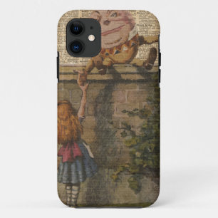 Humpty Dumpty & Alice Vintage Buchillustration Case-Mate iPhone Hülle