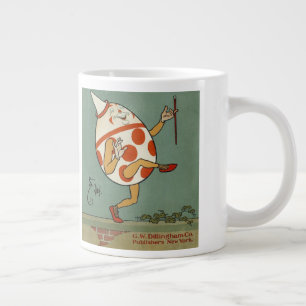 Humpty Dumpty, alte Mother-Goose-Kinderreimweishei Jumbo-Tasse