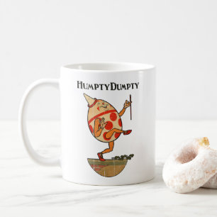 Humpty Dumpty aus dem klassischen Kinderbuch Kaffeetasse
