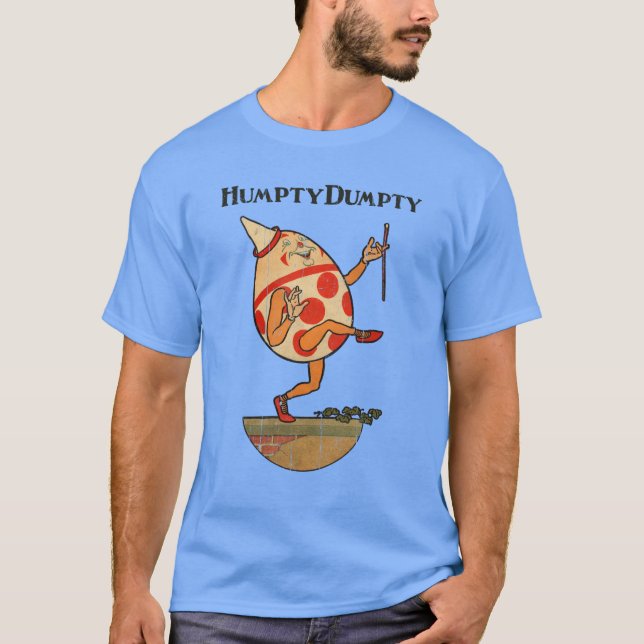Humpty Dumpty aus dem klassischen Kinderbuch-T - S T-Shirt (Vorderseite)