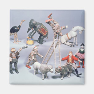 Humpty Dumpty Circus acrobats und Menagerie Magnet