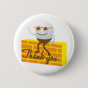 Humpty Dumpty danke Button