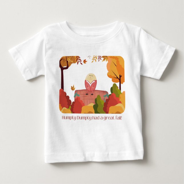 Humpty Dumpty Fall Baby Shirt (Vorderseite)