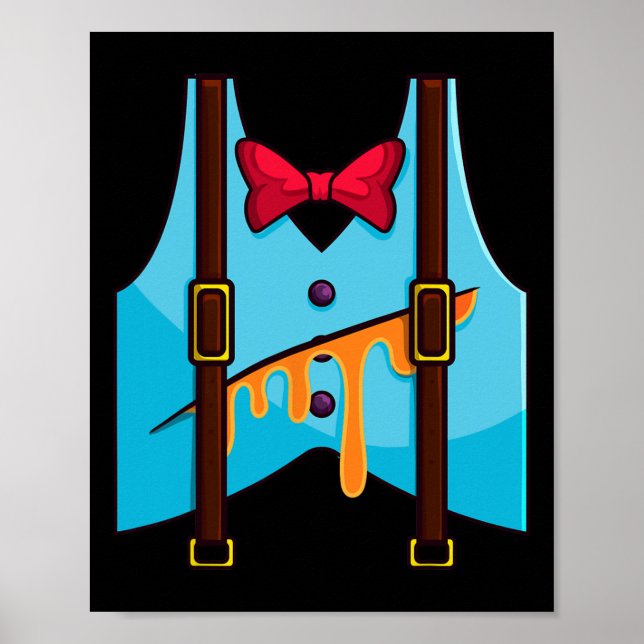 Humpty Dumpty Halloween-Kostüm Poster (Vorne)