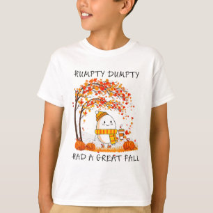Humpty Dumpty hatte im Herbst einen großen Fall Er T-Shirt