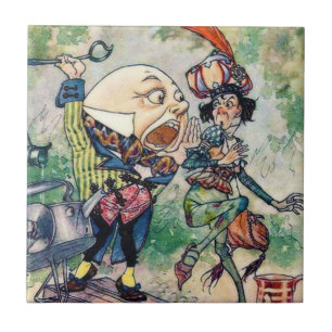 Humpty Dumpty in Wonderland Fliese