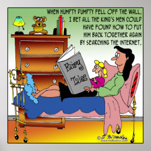 Humpty Dumpty & Internet Poster