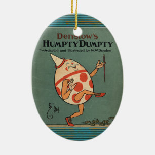 Humpty Dumpty Keramik Ornament