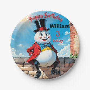 Humpty Dumpty Kids' Geburtstagsparty Pappteller