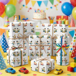 Humpty Dumpty Kindergeburtstag Geschenkpapier Set