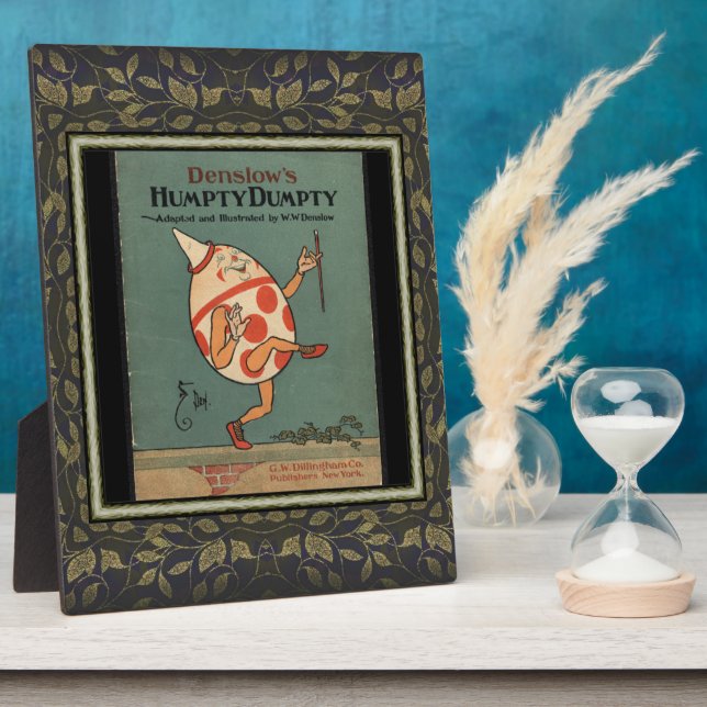 Humpty Dumpty Plaque Fotoplatte (Seite)