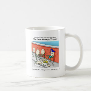 Humpty Dumpty Police Investigation Funny Gifts Tasse