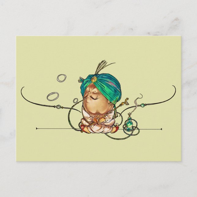 Humpty Dumpty Postkarte (Vorderseite)