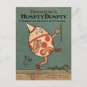 Humpty Dumpty Postkarte
