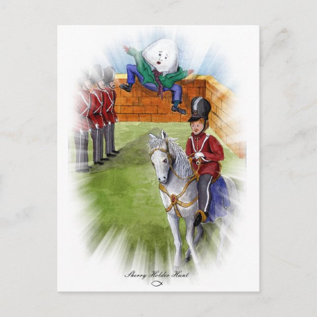 HUMPTY DUMPTY POSTKARTE (Vorderseite)