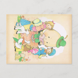 Humpty Dumpty Postkarte