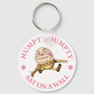 HUMPTY DUMPTY SAT AUF EINER WAND - KINDERZIMMER RH SCHLÜSSELANHÄNGER