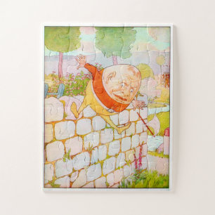 Humpty Dumpty SAT auf einer Wand Puzzle