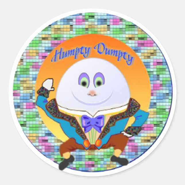 Humpty Dumpty Stickers (Vorderseite)