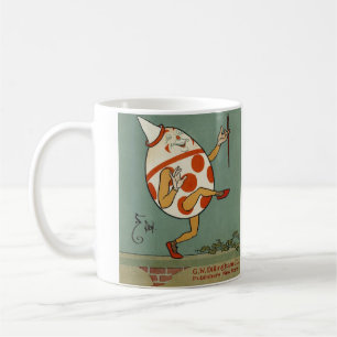 Humpty Dumpty, Vintage Mother Goose Kinderreim Tasse
