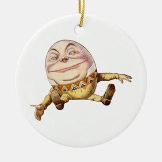 Humpty Dumpty von der Alicen im Wunderland Keramik Ornament