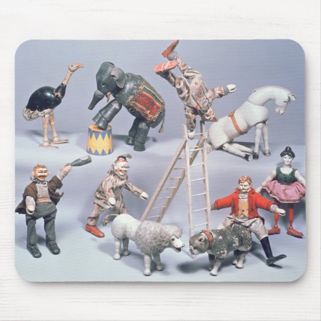 Humpty Dumpty Zirkusakrobaten und Menagerie Mousepad (Vorne)