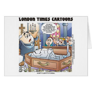Humpty Dumptys Beerdigung Lustige Cartoon Geschenk
