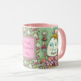 HUMPTY KING OF HEARTS AND CONFEKECTS, VALENTINE TASSE