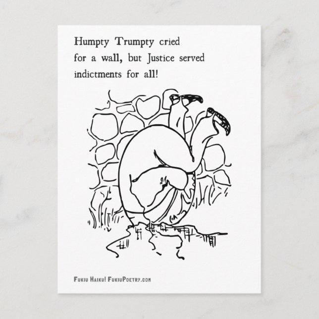 Humpty Trumpty Postcard Postkarte (Vorderseite)