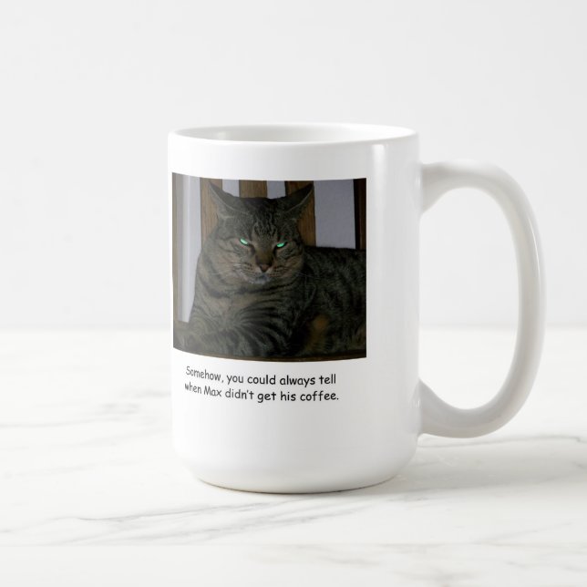 Humsive Max Die Bengalische Cat-Coffe-Tasse Kaffeetasse (Rechts)