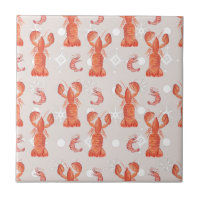 Humster Crustacean Watercolor Schneeflockenmuster