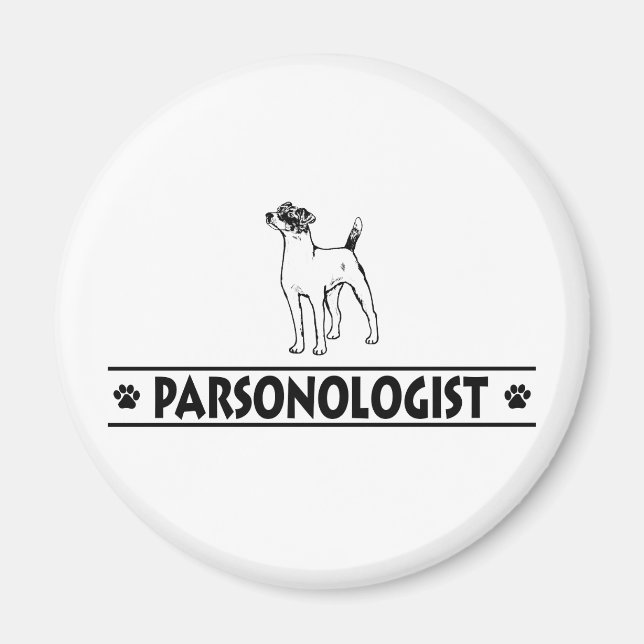 Humstrong Parson Russell Terrier Magnet (Vorne)