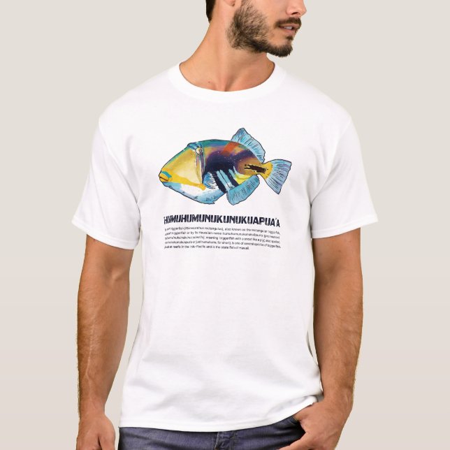 Humuhumu Hawaii Triggerfish T-Shirt (Vorderseite)