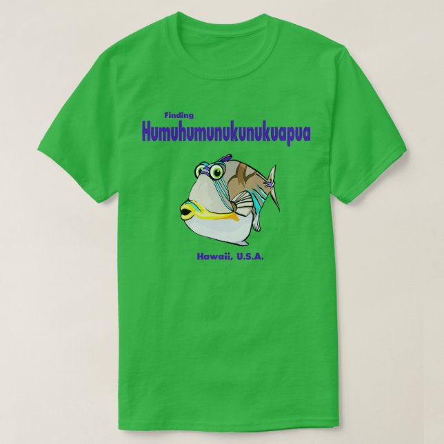 humuhumunukunukuapua T-Shirt (Design vorne)
