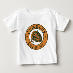 Humulus lupulus hop for craft baby t-shirt