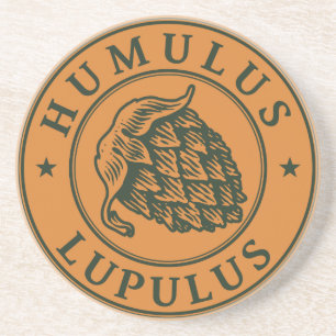 Humulus lupulus hop for craft untersetzer