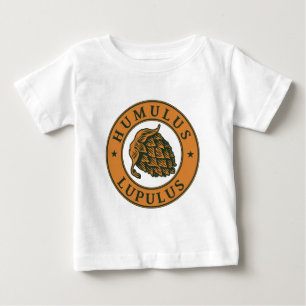 Humulus lupulus Hopfen für Craft Beer Baby T-shirt