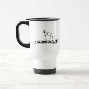 Humurer belgischer Malinois Reisebecher