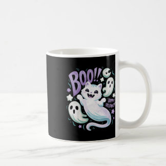 Humurer Ghost Cat Boo Kitty Halloween Kaffeetasse