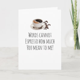 Humus Geburtstag, Jahrestag, Kartenkaffee Karte