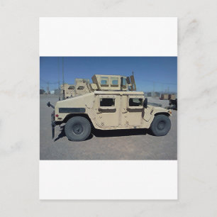 HUMVEE VEREINIGTE STAATEN MILITÄR POSTKARTE