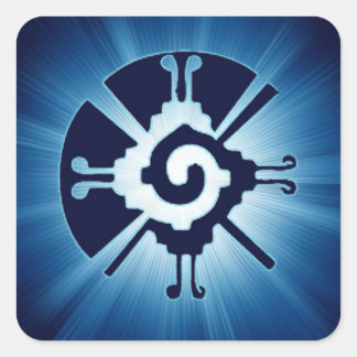 Hunab Ku Galactic Centre Quadratischer Aufkleber