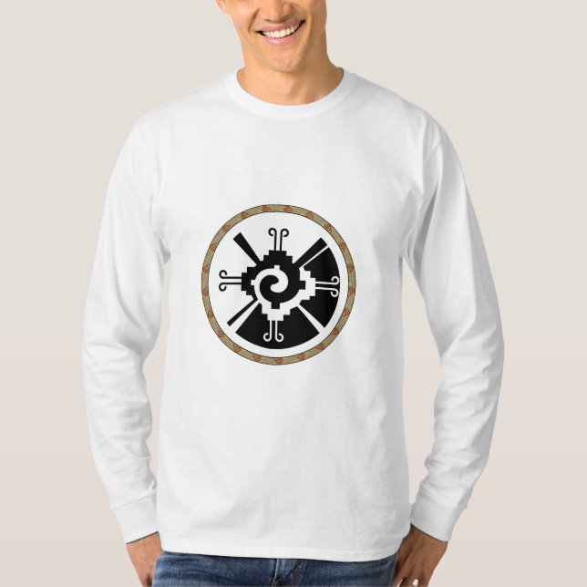 Hunab Ku - Mayan Deity T-Shirt (Vorderseite)