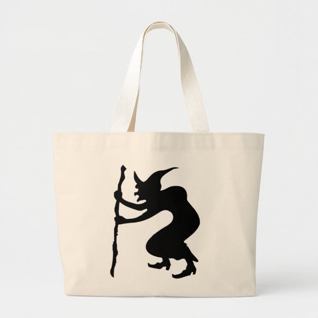 HUNCHBACK HALLOWEEN WITCH JUMBO STOFFBEUTEL (Vorne)