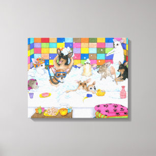 Hund 121 Chihuahua Leinwanddruck